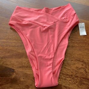 Aerie Super High Cut Cheekiest Bikini Bottom small
